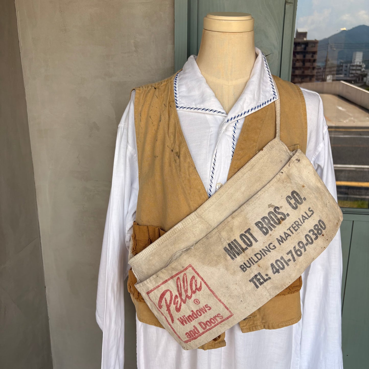 【USA vintage】work apron