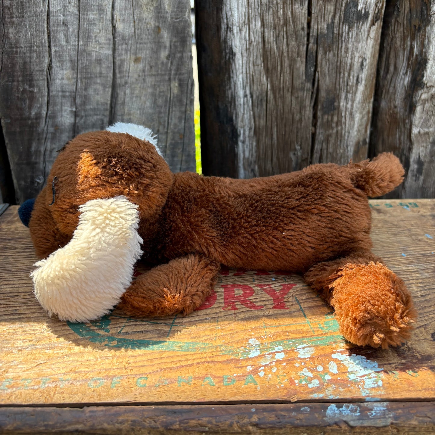 【1973 USA vintage】R. Dakin & Co. Lay Down Dogs plush