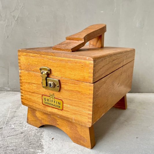 【USA vintage】Griffin Shoe Shine Box