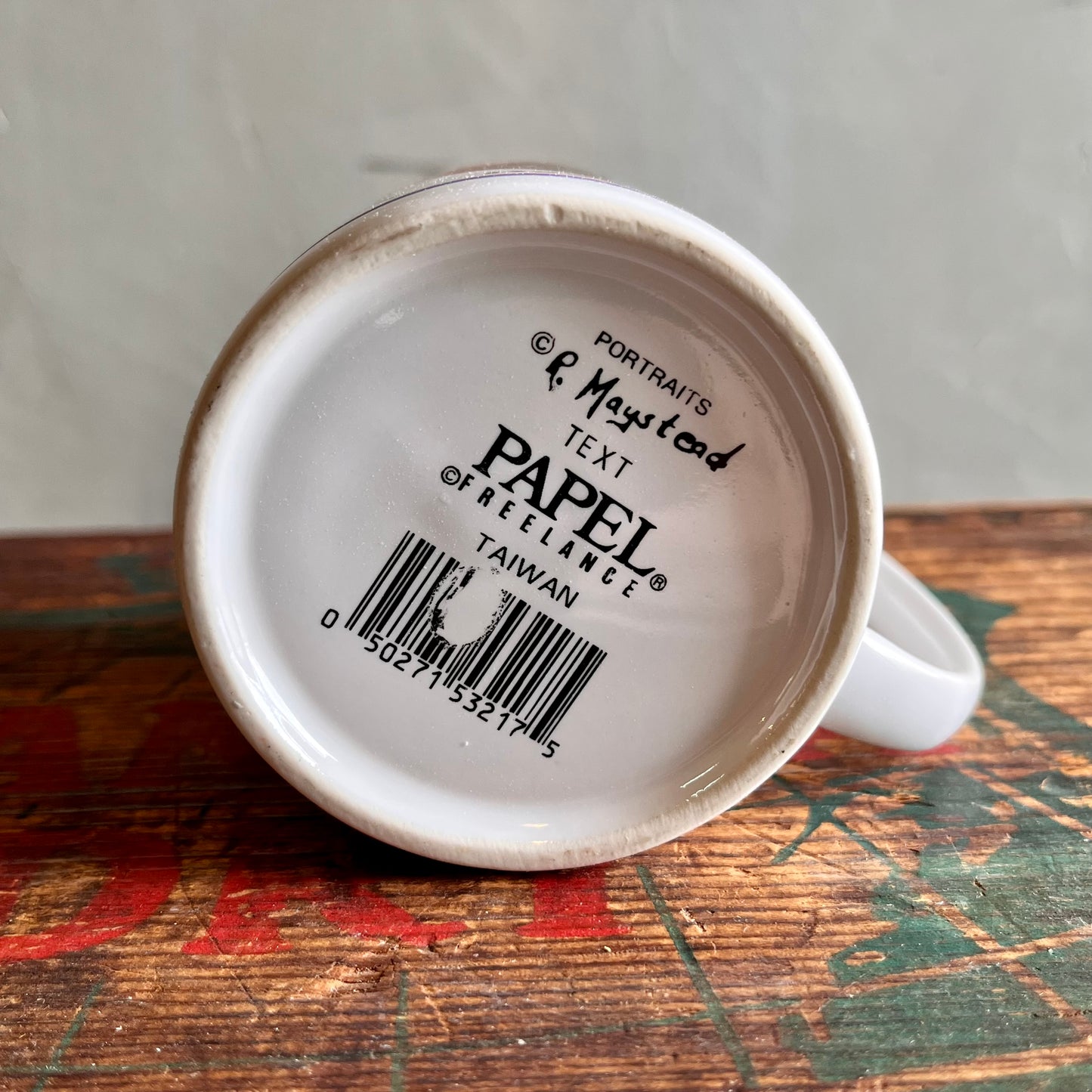 【USA vintage】PAPEL Basset Hound mug