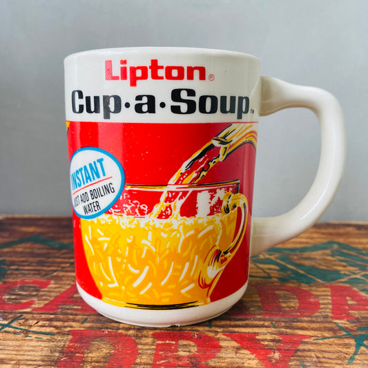 【USA vintage】Lipton CupaSoup リプトン マグカップ