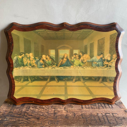 【vintage】wall deco 最後の晩餐