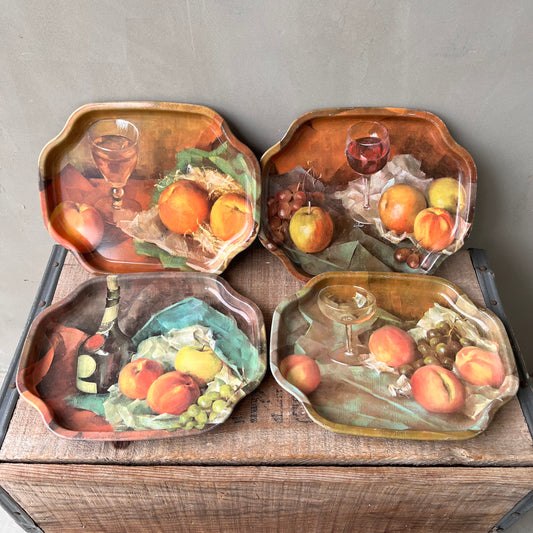 【England vintage】ELITE TRAYS 4枚セット