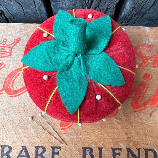 【1970s JAPAN Vintage】 Tomato Pincushion