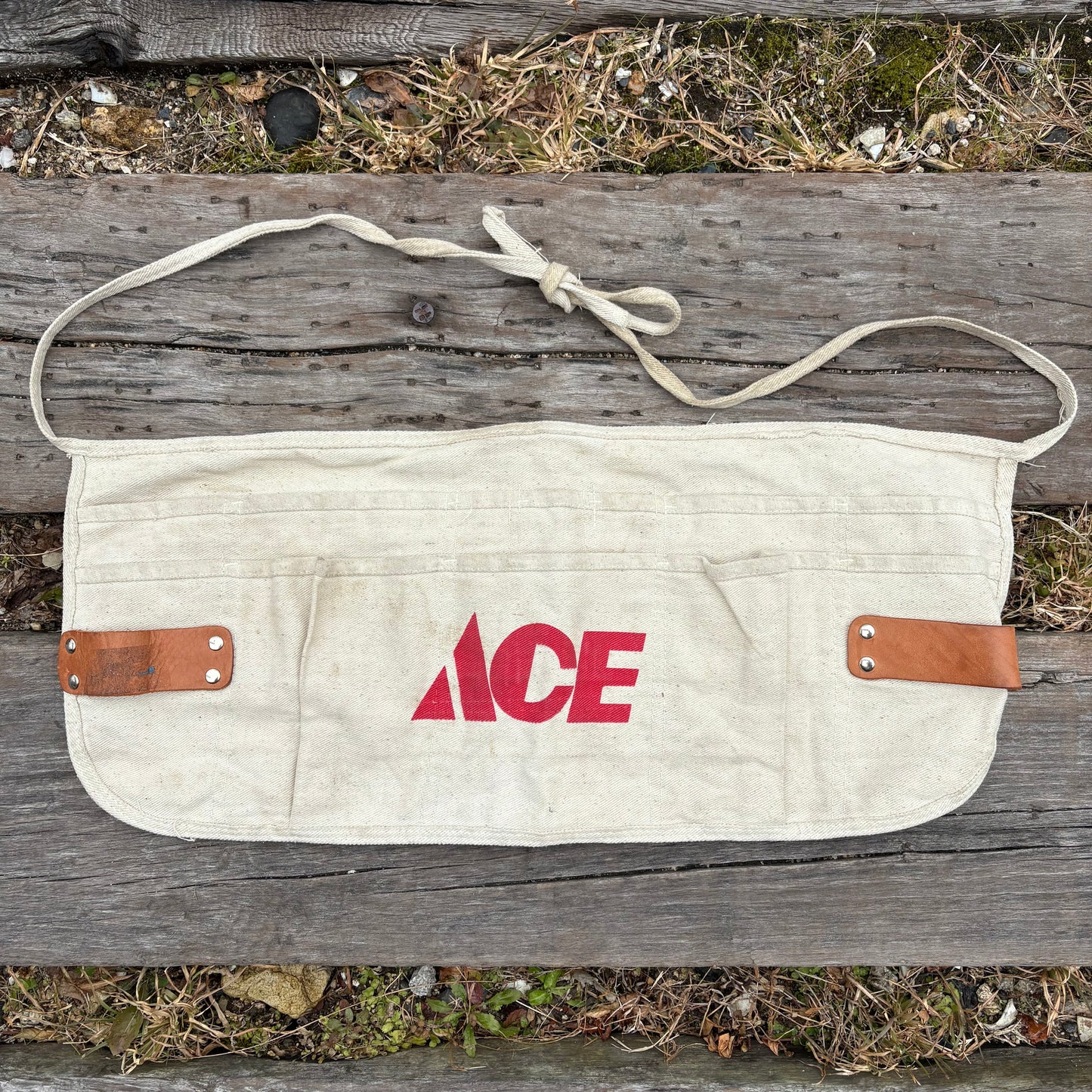 【USA vintage】 ACE work apron