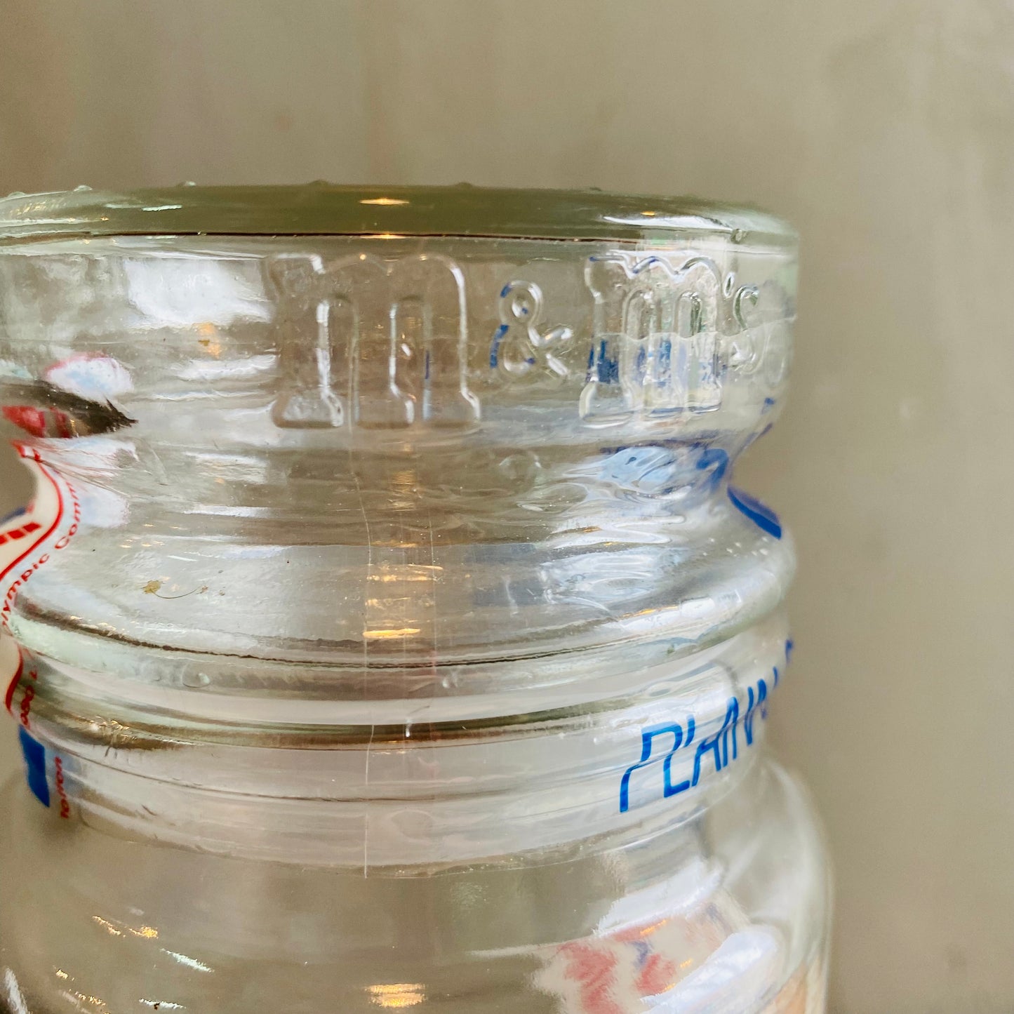 ▶︎▶︎SALE▶︎▶︎【1980s USA vintage】m&m's glass Jar
