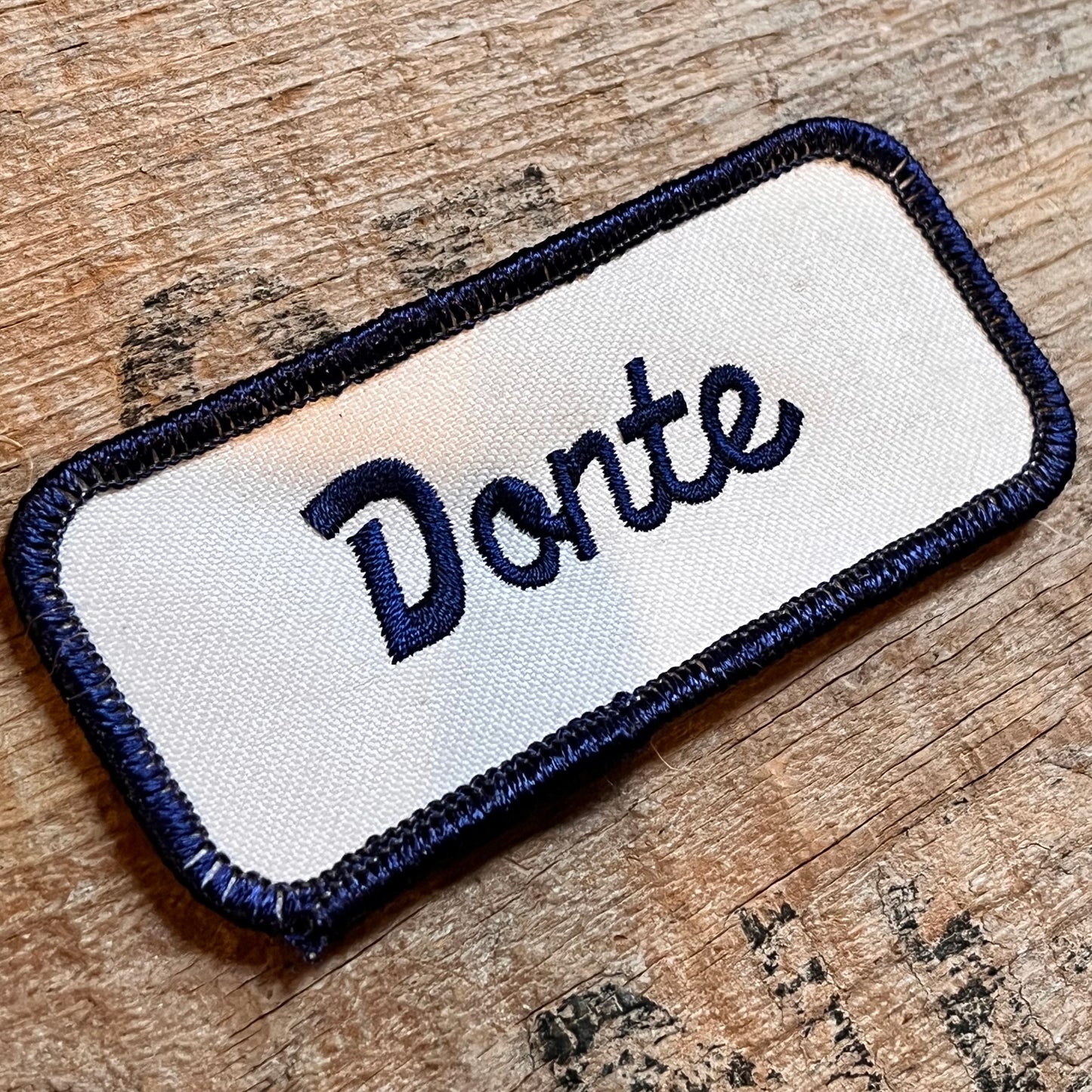 【USA vintage】ワッペン Donte ダンテ