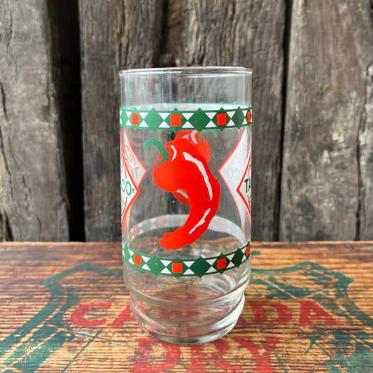 【USA vintage】TABASCO Glass