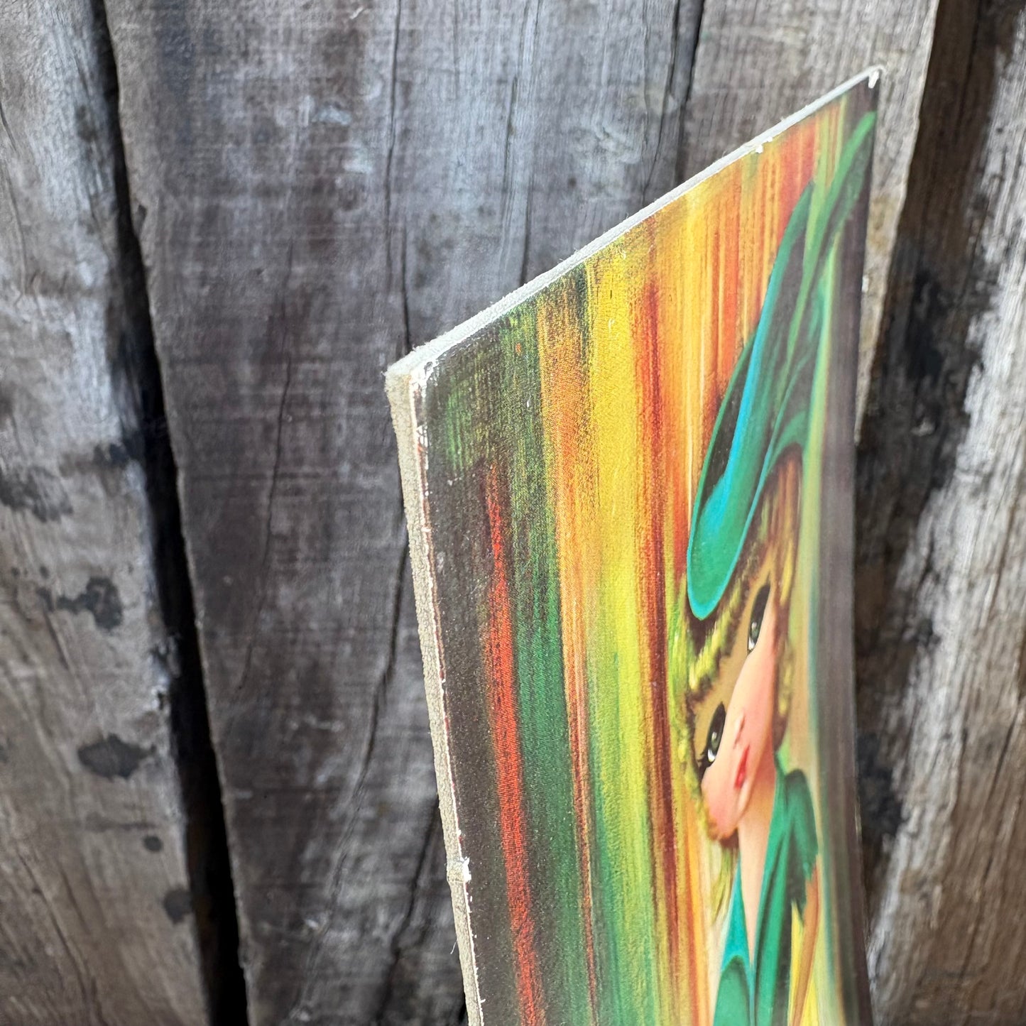 【1960s USA vintage】EDEN BIG EYES wall art 6