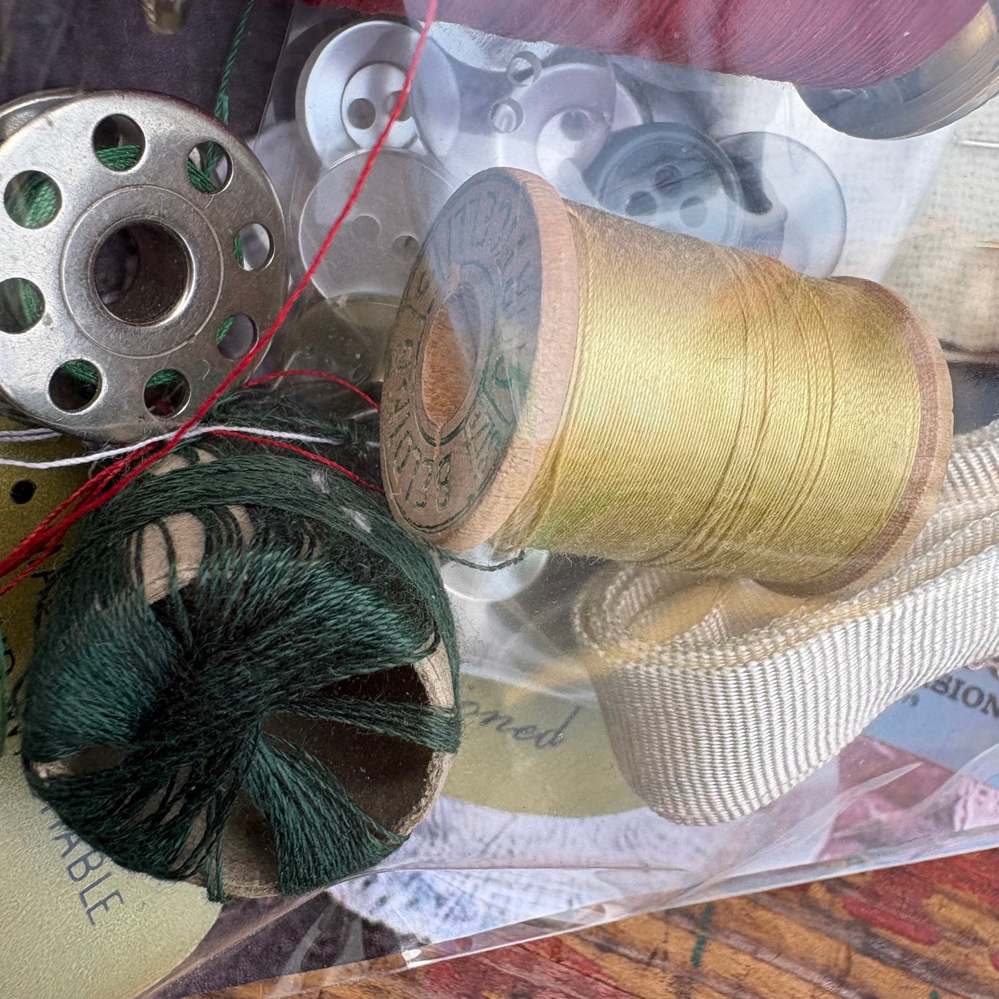 【1950s USA vintage】sewing set 1