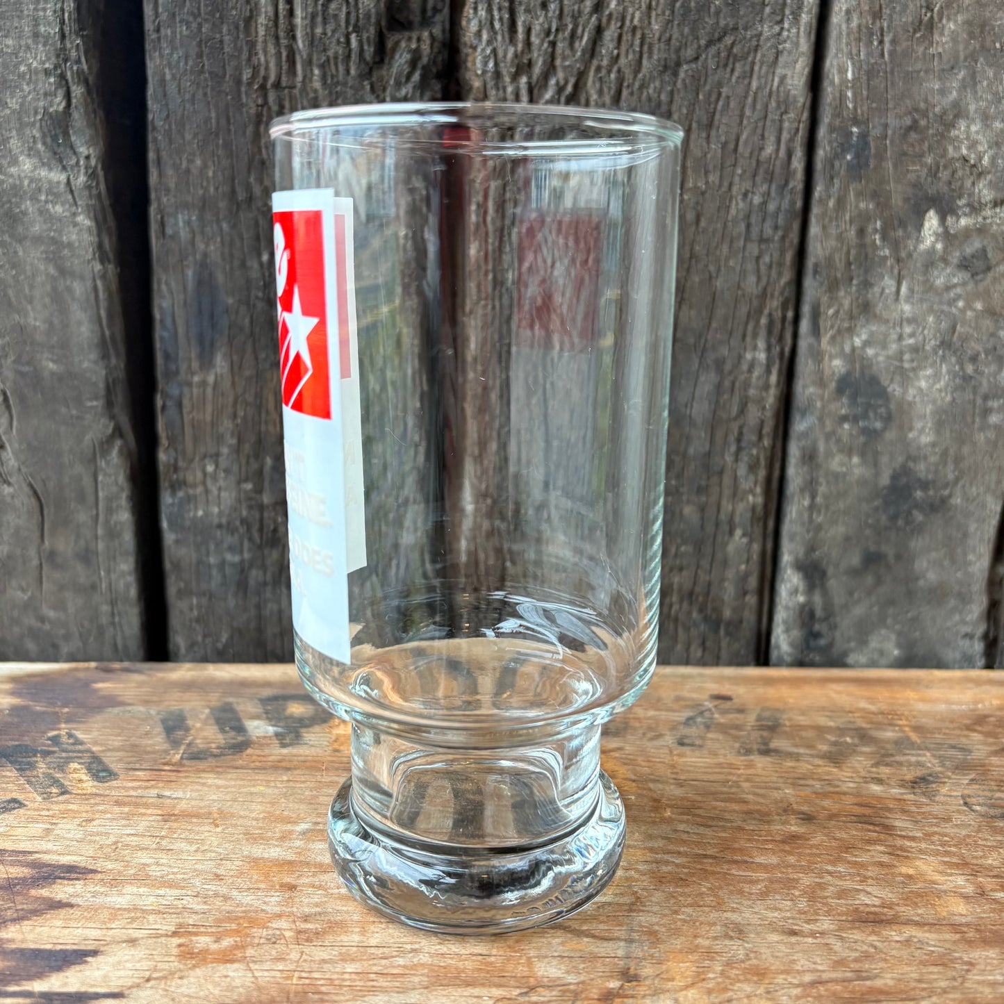【1980s USA vintage】7up LIKE COLA glass 2