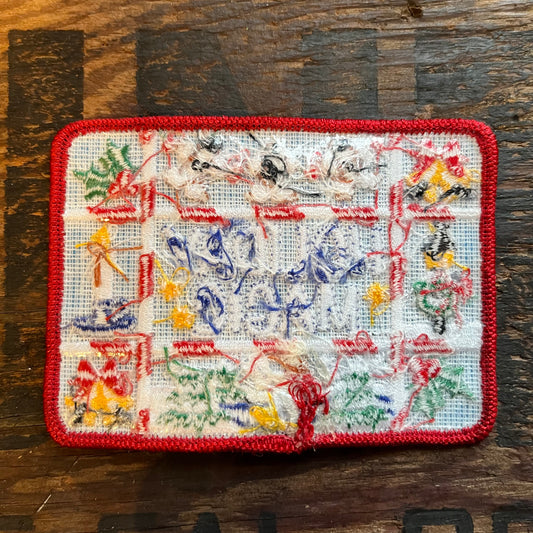 【USA vintage】ワッペン HOLIDAY MAGIC クリスマス