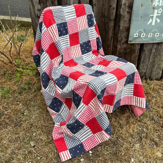 【USA vintage】patchwork fabric