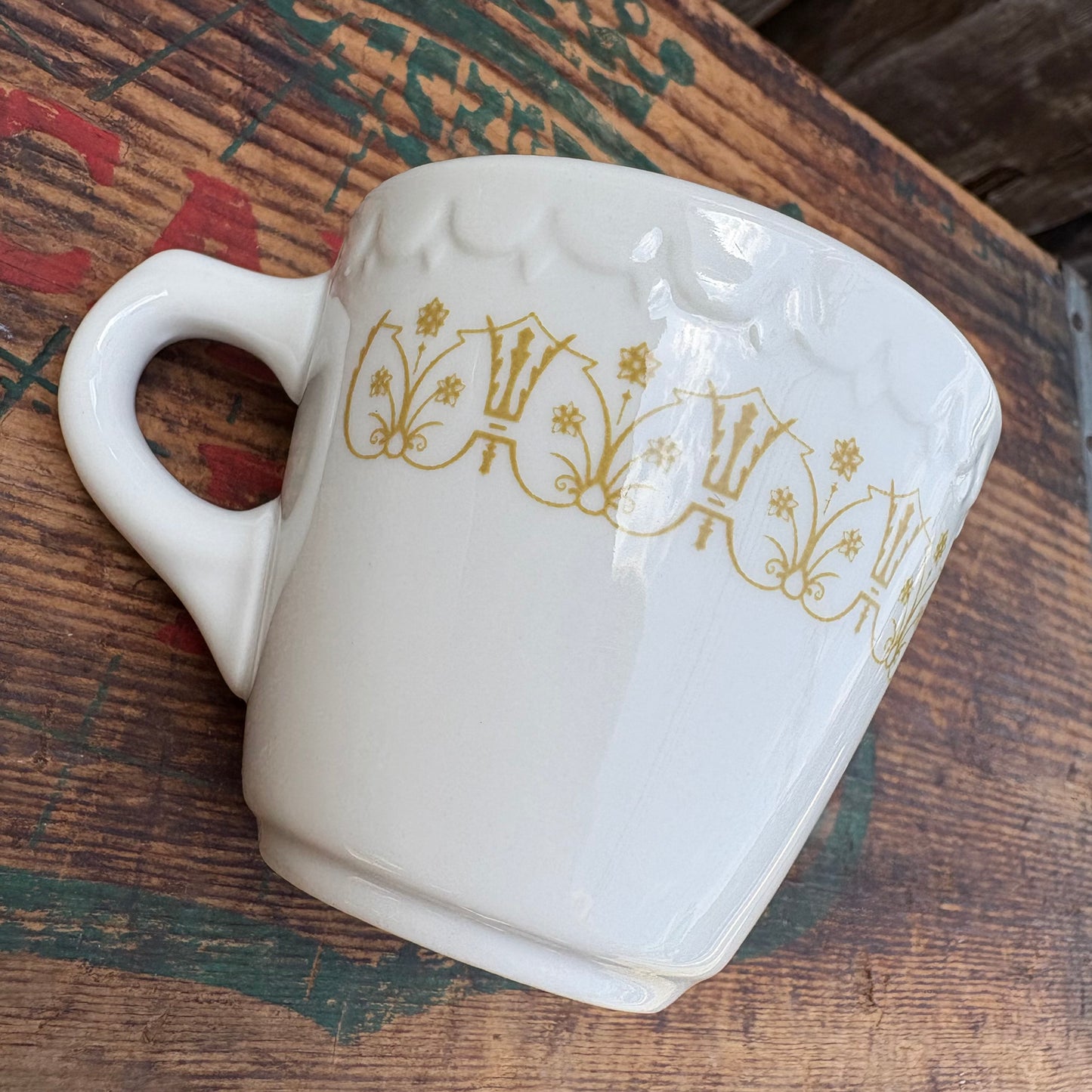 【1960s USA vintage】SYRACUSE CHINA mug cup