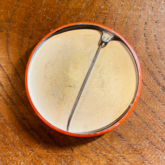 【1984 USA vintage】缶バッジ 車 OREGON