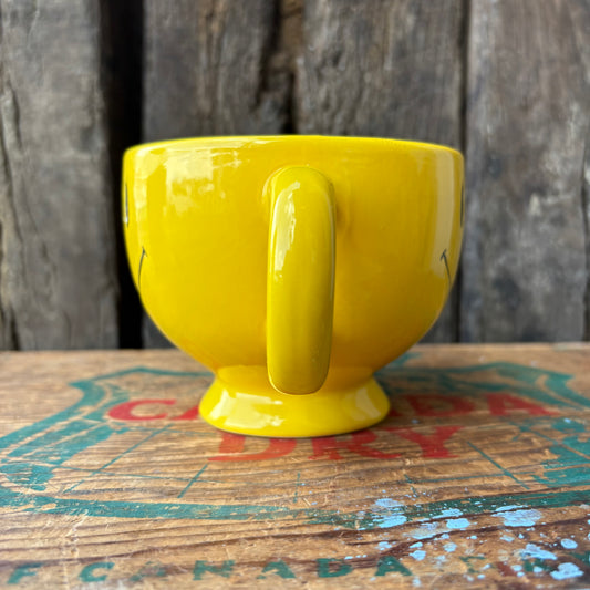 【USA vintage】smiley face mug cup