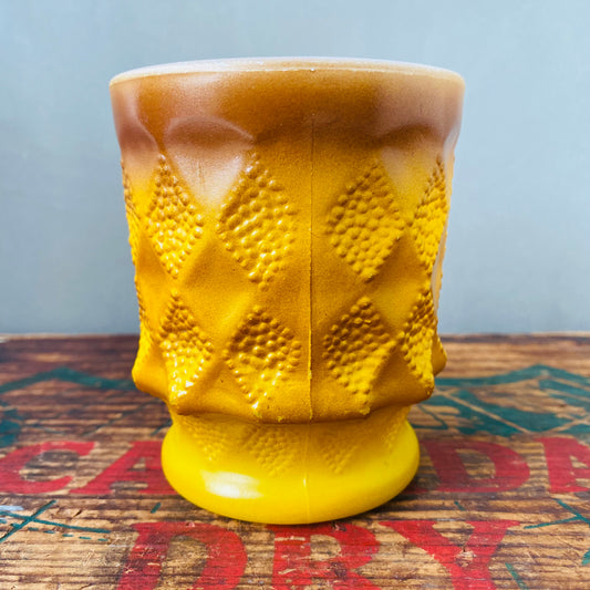 【1960-1976 USA vintage】Fire-King キンバリー イエロー