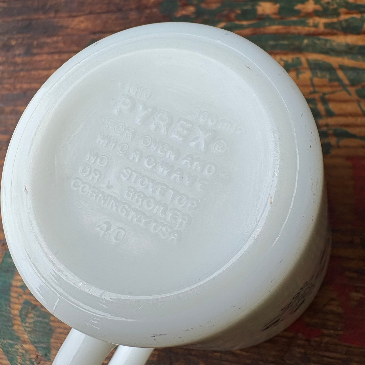 【USA】PYREX mugcup NO NAME