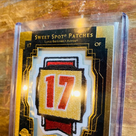 SWEET SPOT PATCHES MLB 記念ワッペン カード 17