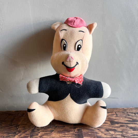 【USA vintage】Porky Pig ぬいぐるみ