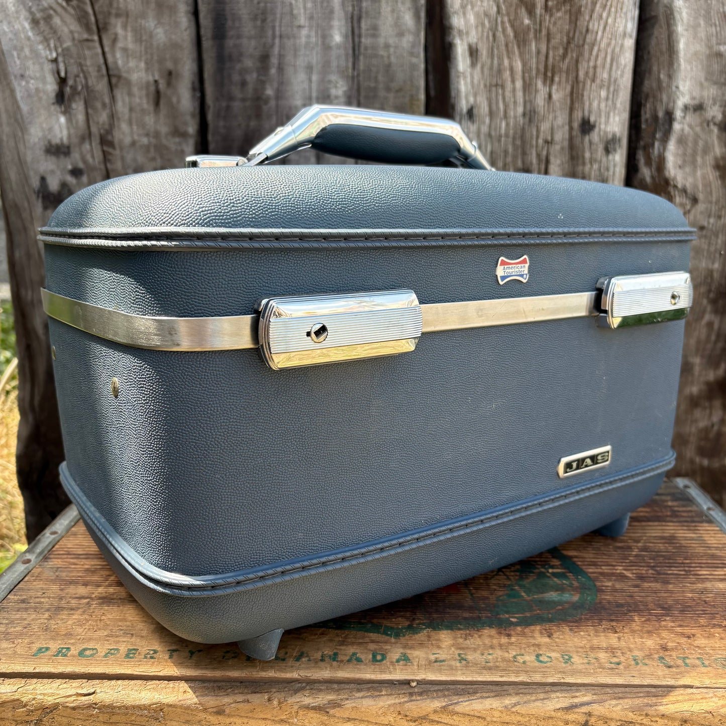 【1970s USA vintage】American Tourister train case