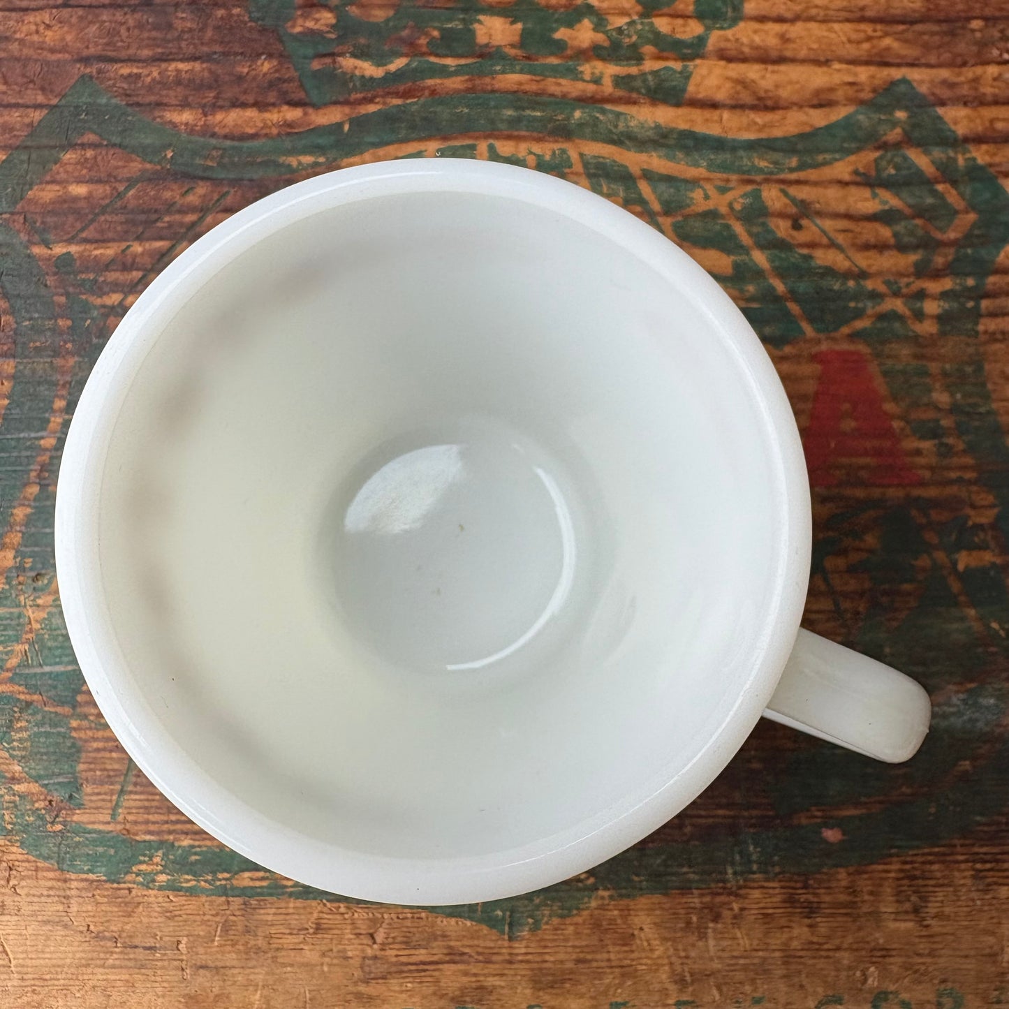 【1960s-1970s USA vintage】PYREX mugcup BUTTERFLY GOLD