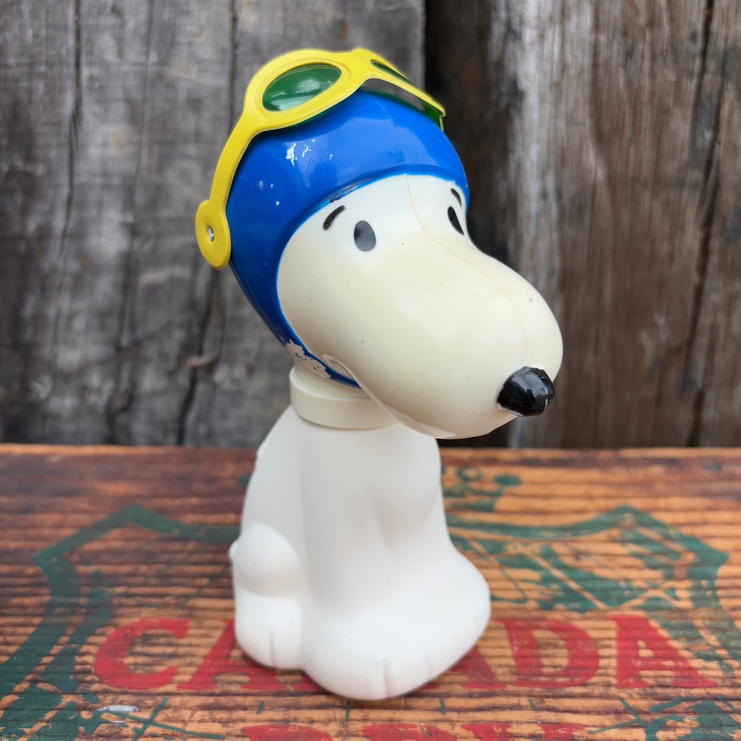 【1969 USA vintage】AVON SNOOPY bubblebath bottle