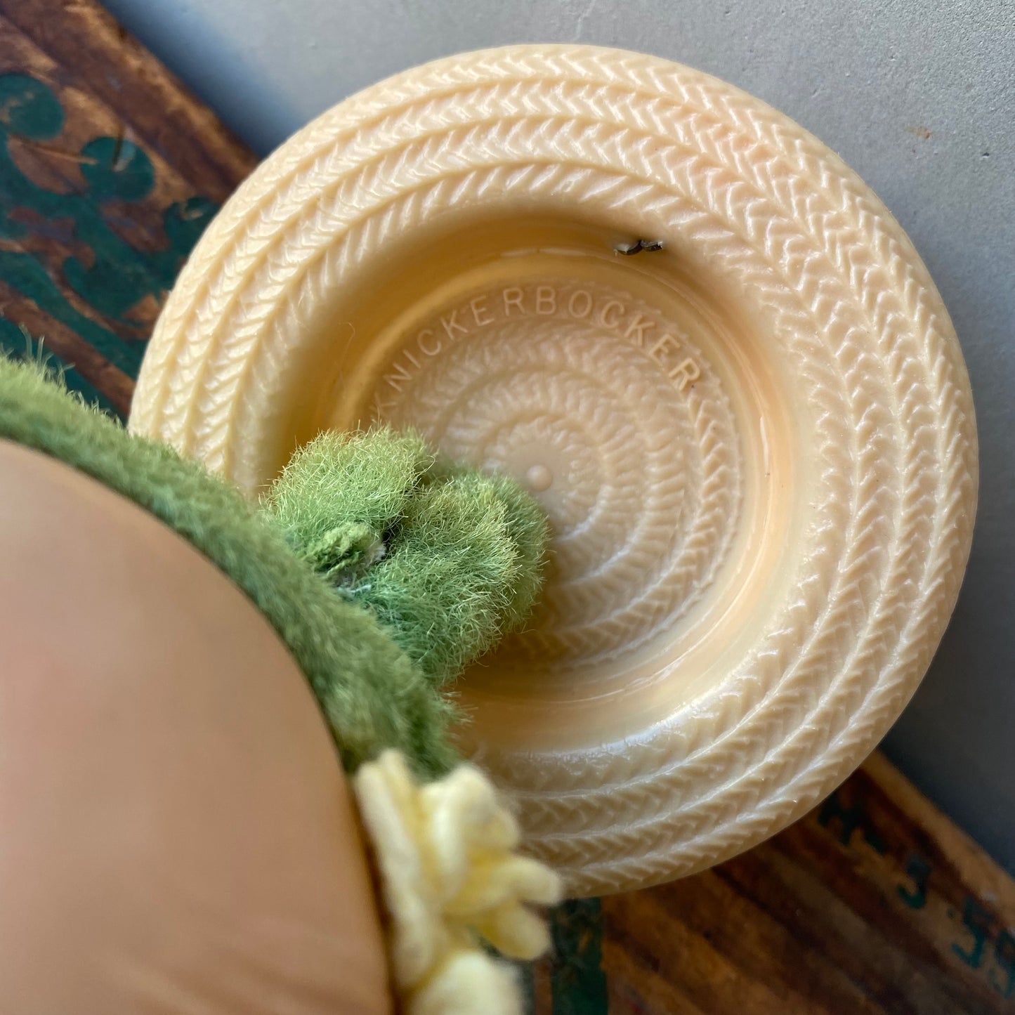 【1940s-1950s USA vintage】knicker bocker BUNNY KUDDLES rubber face doll