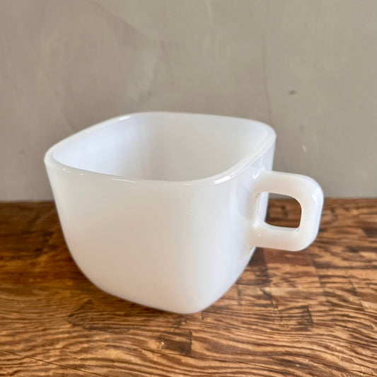 【USA vintage】Glasbake マグカップ WHITE