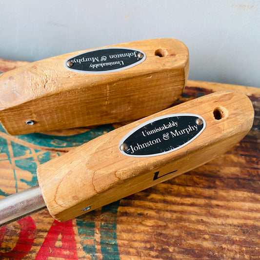 【USA vintage】unmistakably johnston & murphy shoe mold