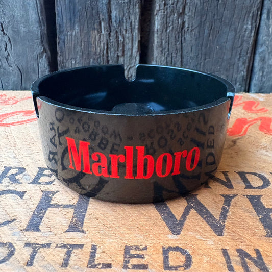 【USA vintage】Marlboro advertising plastic ashtray