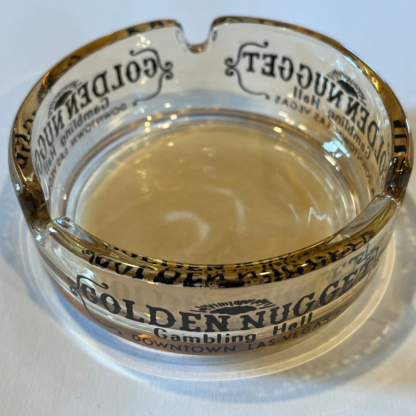 【USA vintage】GOLDEN NUGGET Ashtray