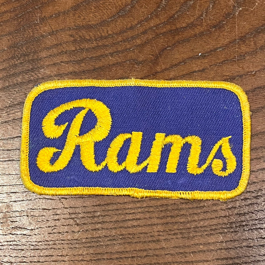 【USA vintage】ワッペン Rams