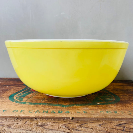 【1940s- USA vintage】PYREX MIXING BOWL イエロー