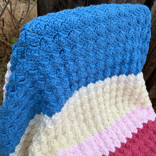 【USA vintage】granny blanket boarder