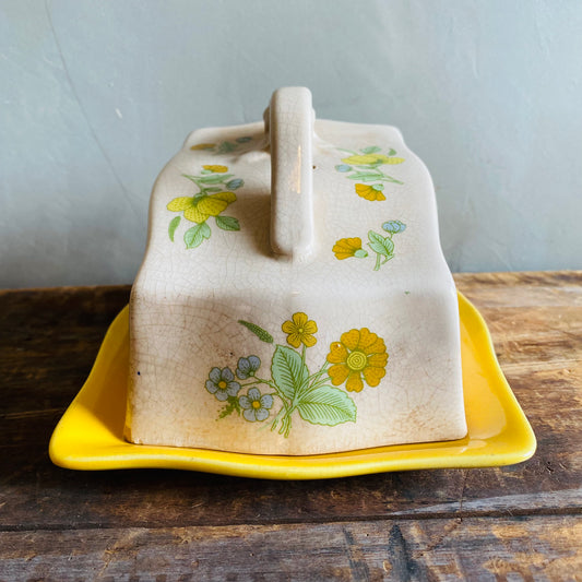 【vintage】cheese dish チーズディッシュ 皿