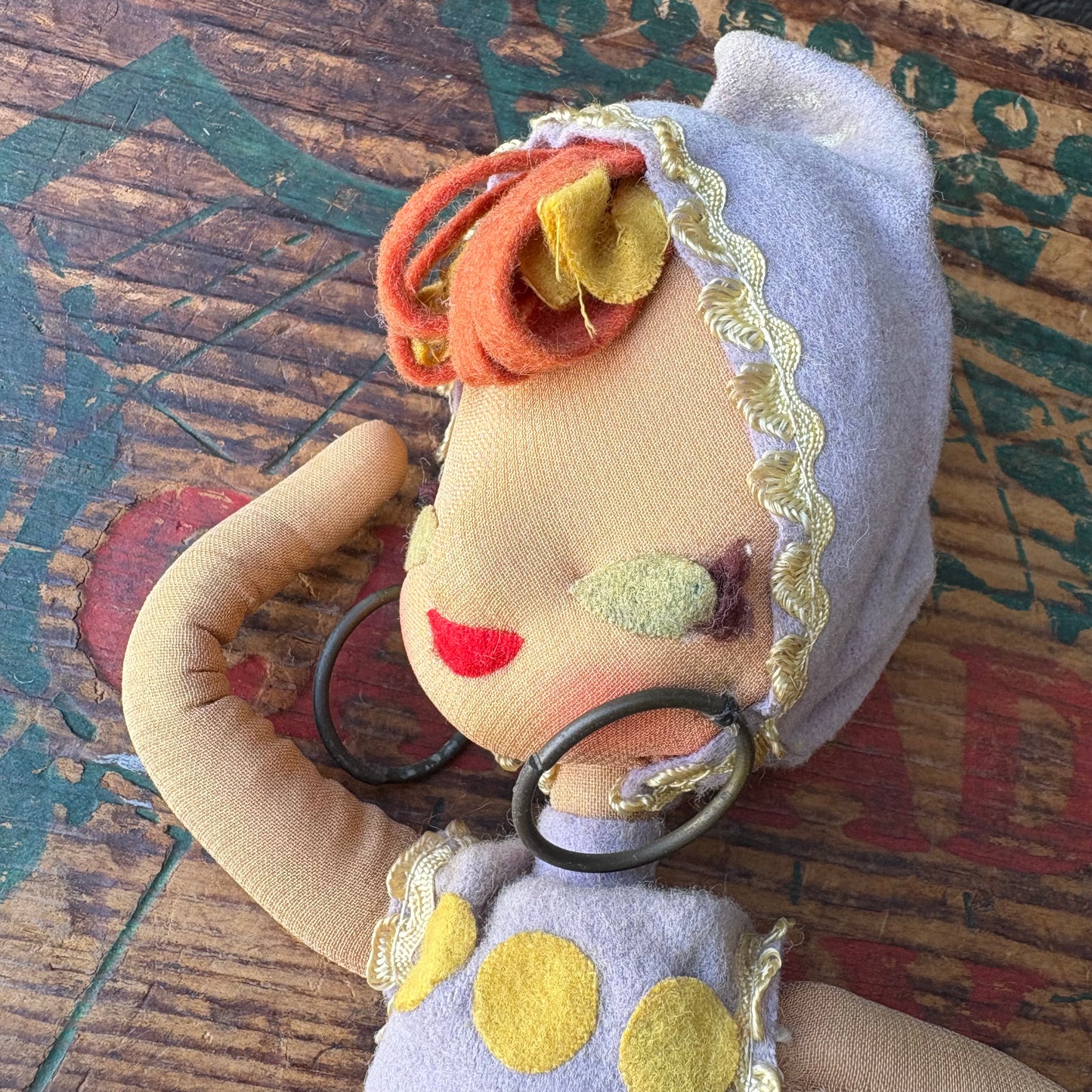 【USA vintage】pose girl doll