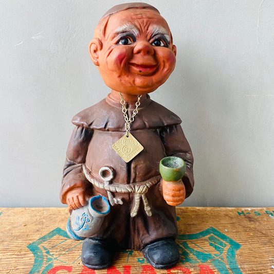 【1960s vintage】HEICO Bobble Head drunk monk