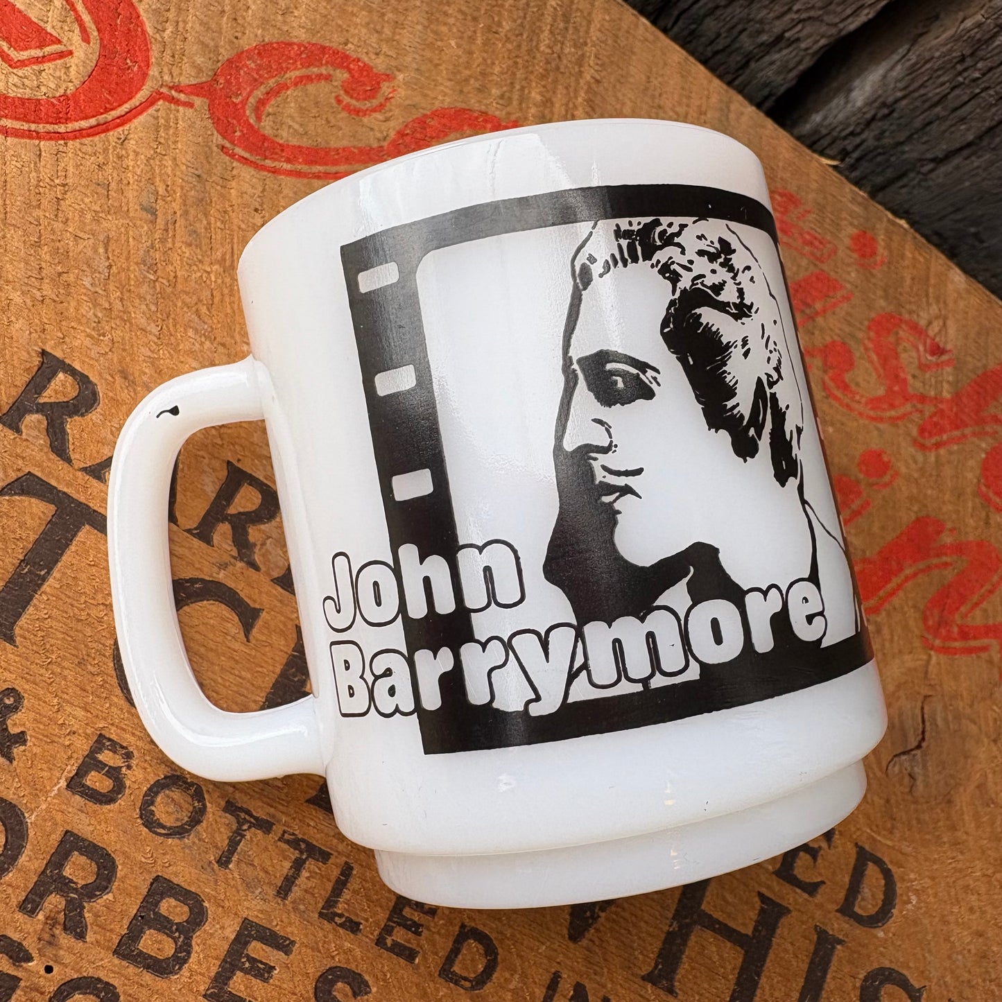 【USA vintage】Glassbake Movie Star Mug