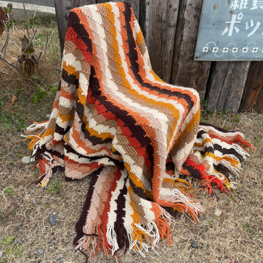 【USA vintage】granny blanket