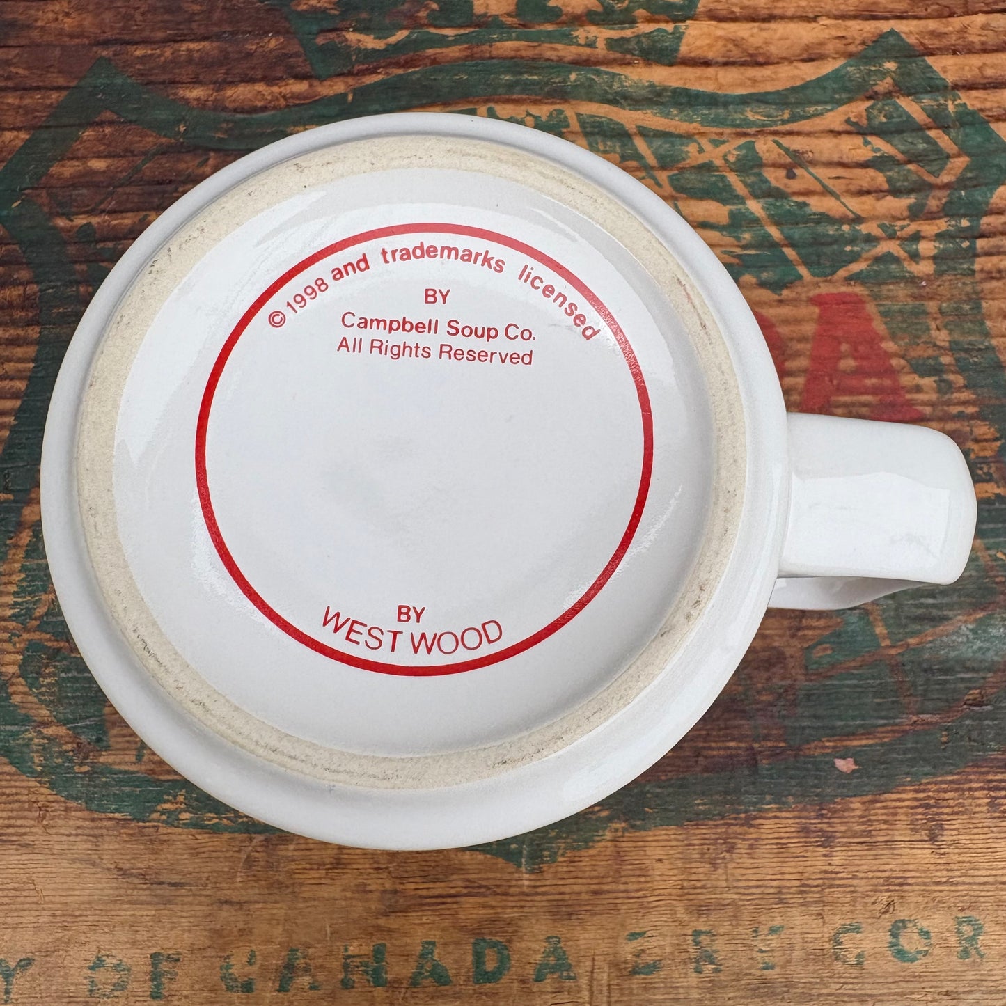 【1998】Campbell soup mugcap