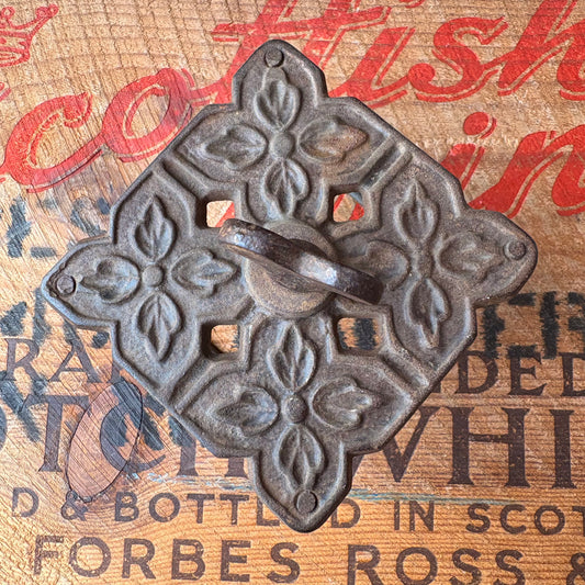 【1890s USA antique】Cast Iron Embroidery Table Clamp