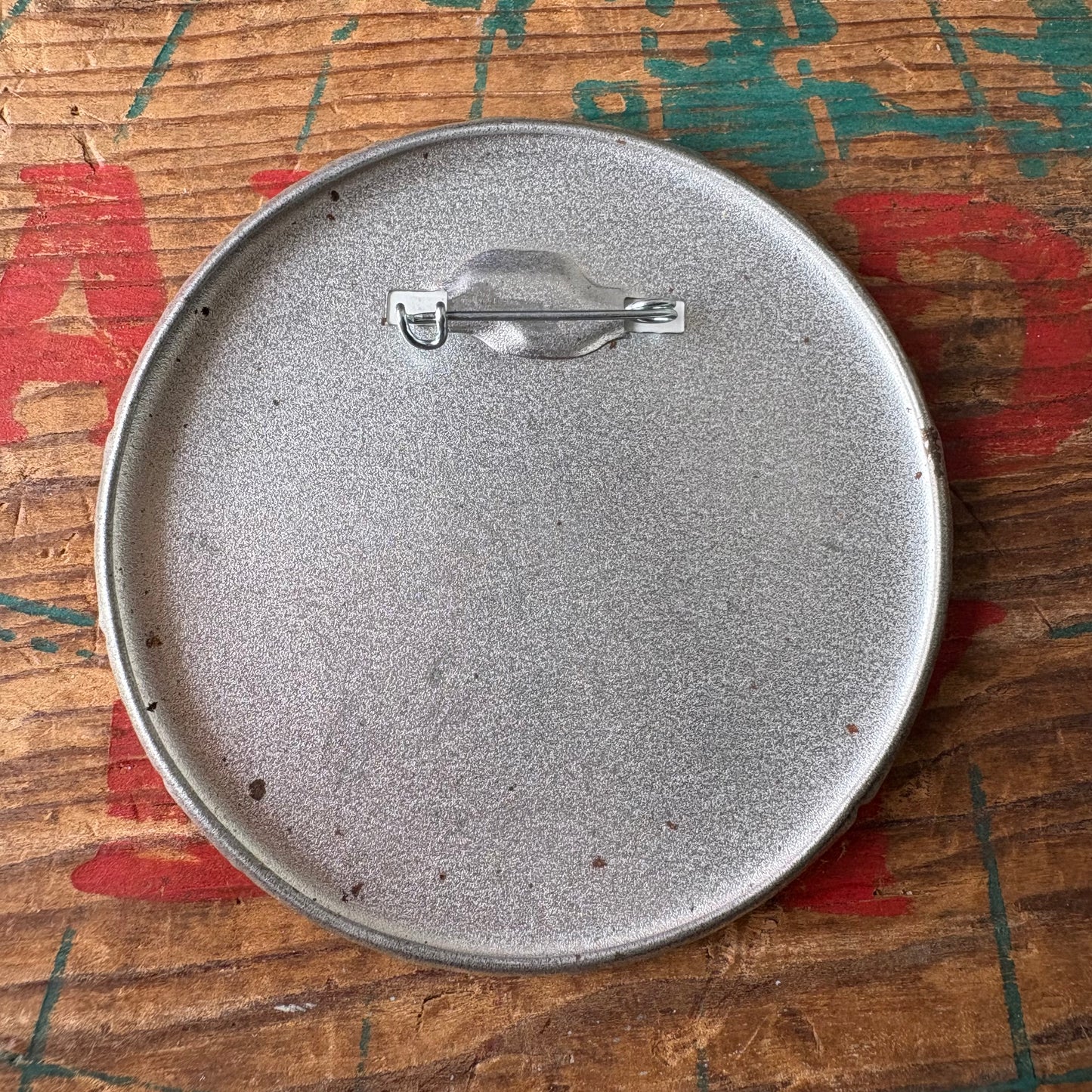 【USA vintage】PINBACK BUTTON 缶バッジ ゾウ DELTA
