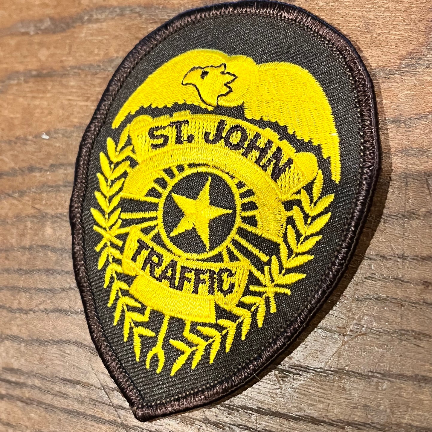 【USA vintage】ワッペン St.John TRAFFIC