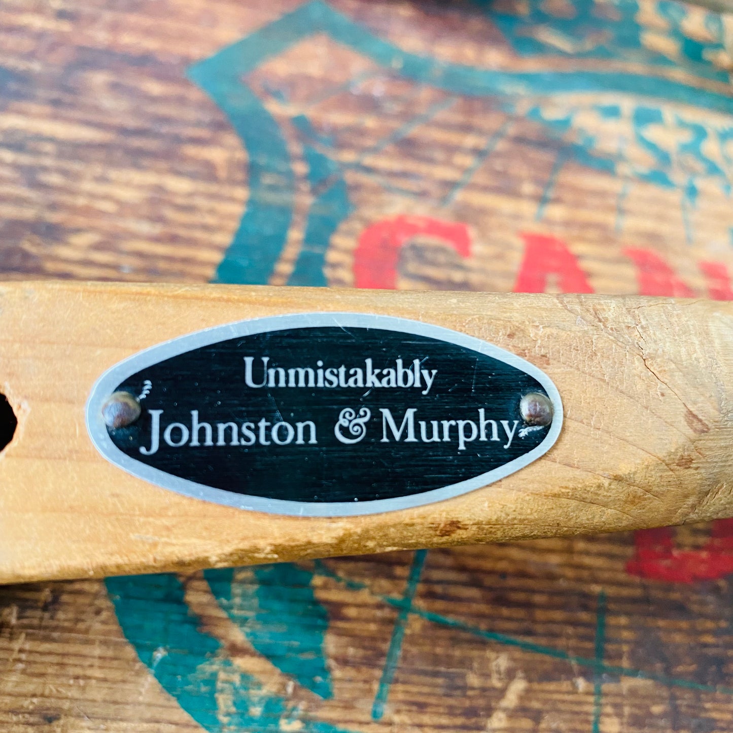 【USA vintage】unmistakably johnston & murphy shoe mold