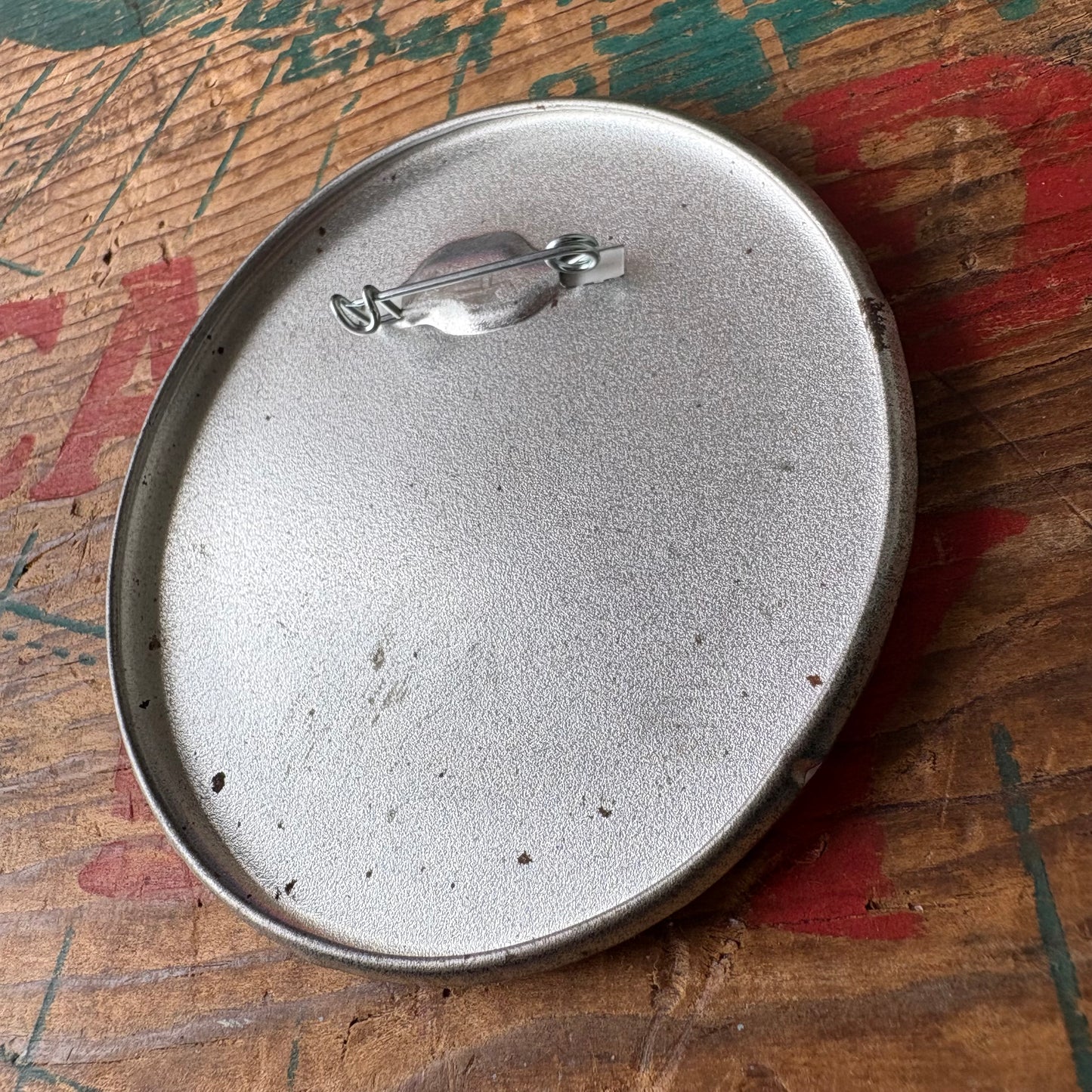 【USA vintage】PINBACK BUTTON 缶バッジ ゾウ DELTA