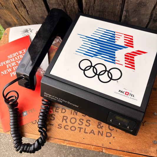 【1984 USA vintage】PACTEL Olympic Commemorative Telephone