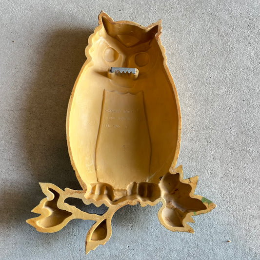 【70s USA vintage】HOMCO Owl Wall Deco フクロウ 壁飾り
