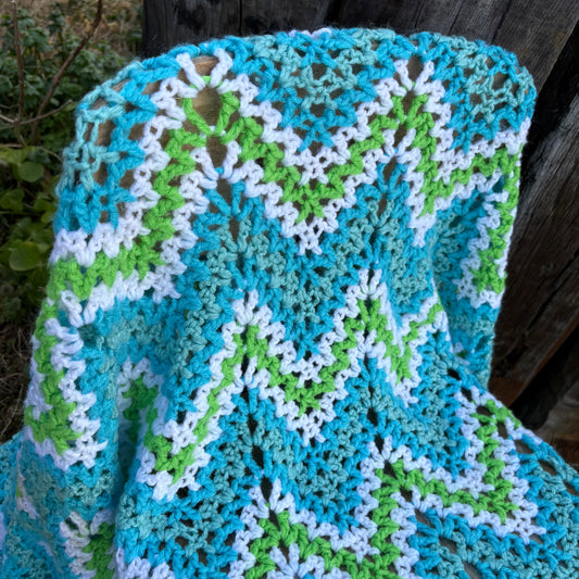 【USA vintage】granny blanket