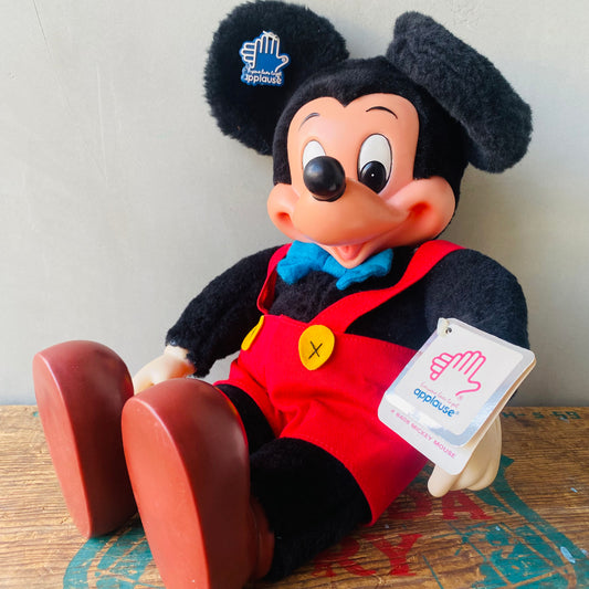 【1981 vintage】applause mickey mouse doll